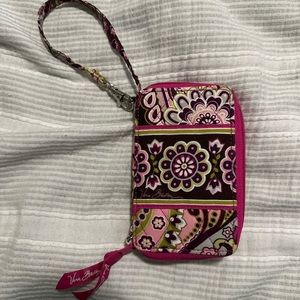 Vera Bradley zippered wristlet